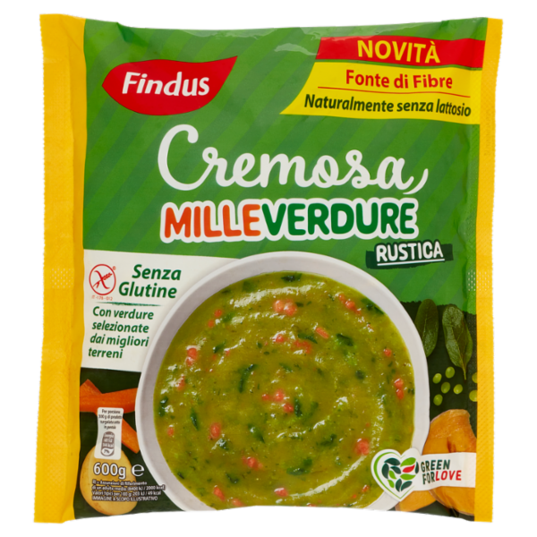 Findus Cremosa Milleverdure Rustica 600 g