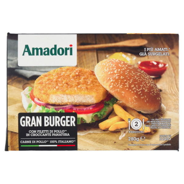 Amadori Gran Burger 280 g