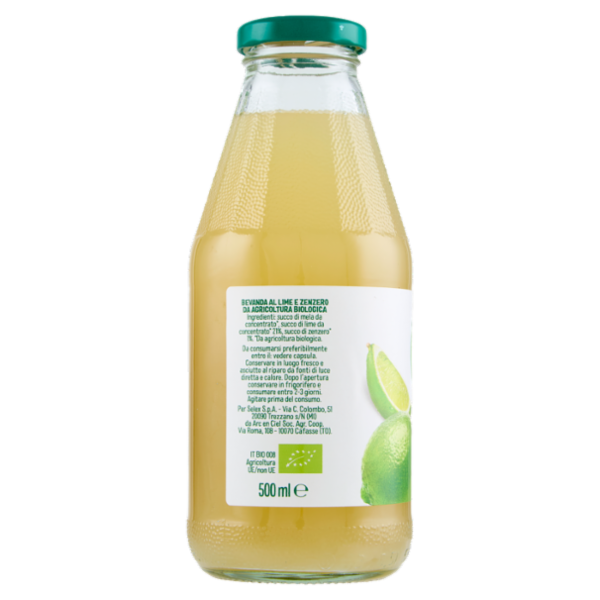 Selex Natura Chiama Bevanda Lime e Zenzero Biologica 500 ml