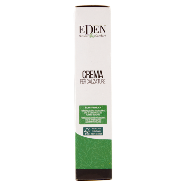 Eden Natural Comfort Crema per Calzature Nero 50 ml
