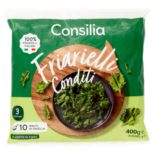 Consilia Friarielli Conditi Surgelati 400 g
