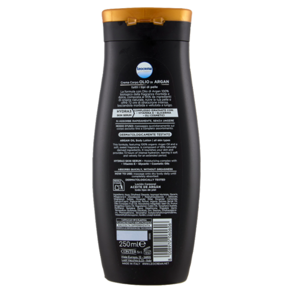 Leocrema Crema Corpo Olio di Argan 250 ml