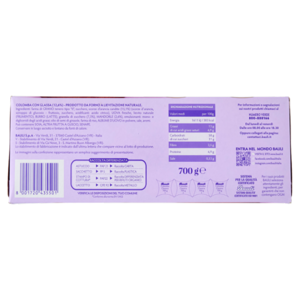Bauli la Colomba Classica 700 g