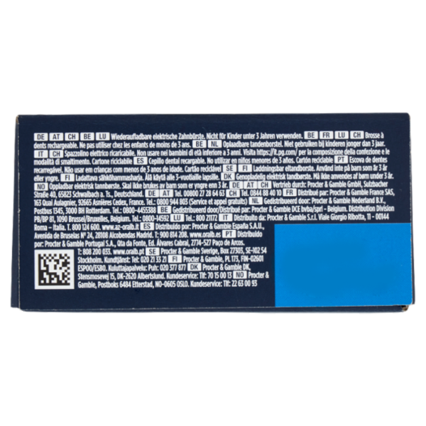 Oral-B Spazzolino Elettrico Denti Ricaricabile Pro Vitality Nero