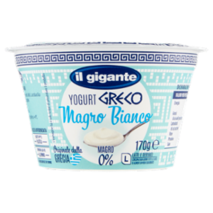 IL GIGANTE Yogurt Greco Magro Bianco 170 g