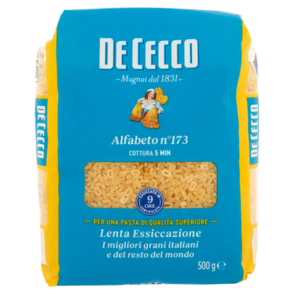 De Cecco Alfabeto n°173 500 g