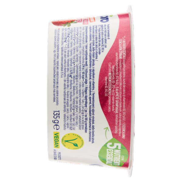 ALPRO Alternativa Vegetale allo Yogurt, Frutti Rossi, Senza Lattosio, Senza Conservanti, 135g