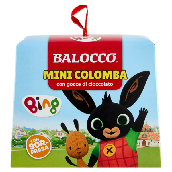 Balocco Mini Colomba con gocce di cioccolato Bing 90 g