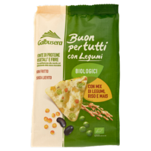 Galbusera Buonpertutti Con Legumi Biologici Con Mix Di Legumi, Riso e Mais 70 g