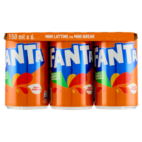 Fanta Orange Minican 6 x 15 cl