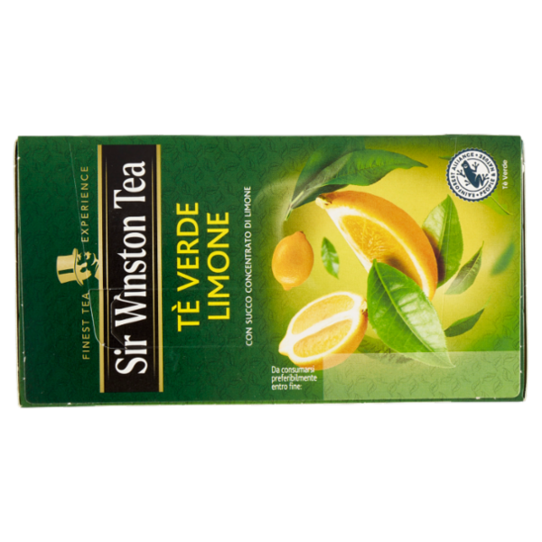 Sir Winston Tea Tè Verde Limone 20 x 1,75 g