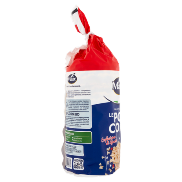Matt Gallette di Mais le Pop Corn Bio 100 g