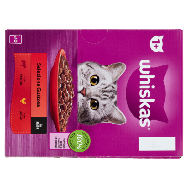 Whiskas Selezione Gustosa in salsa 10x85g