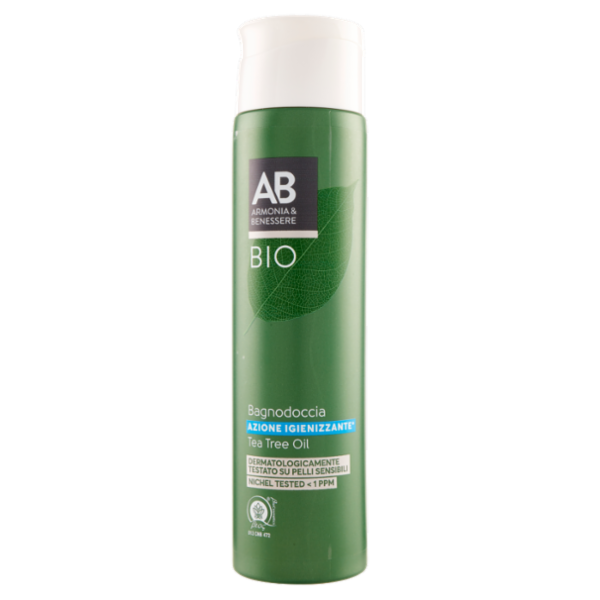 Armonia & Benessere Bagnodoccia Azione Igienizzante Bio con Tea Tree Oil 300 ml