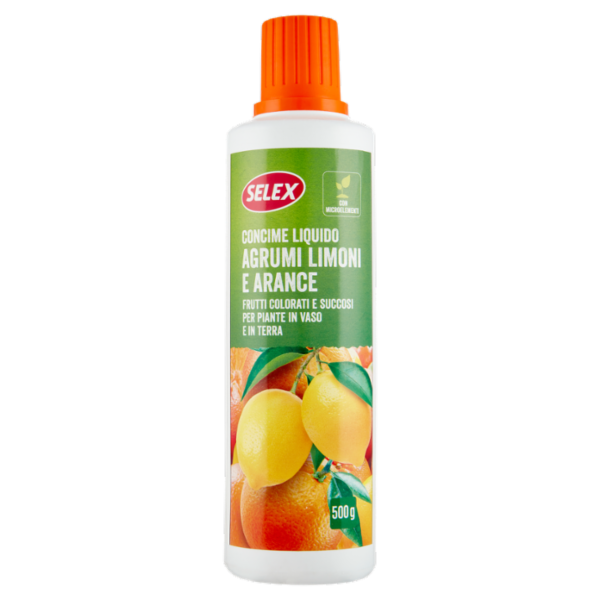 Selex Concime Liquido per Agrumi, Limoni e Arance 500 g