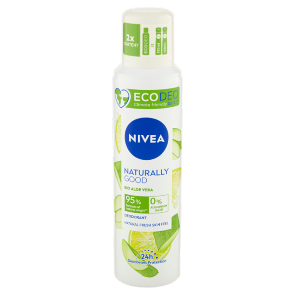 Nivea Naturally Good EcoDeo Bio Aloe Vera 125 ml