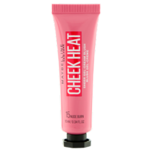 Maybelline New York Blush In Crema Cheek Heat, 15 Nude Burn, 10 Ml