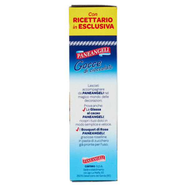 PANEANGELI decora con Gocce di cioccolato 125 g
