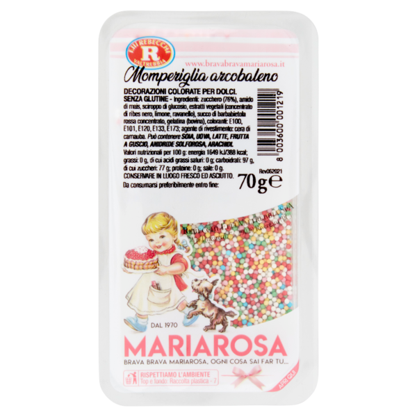 Mariarosa Momperiglia arcobaleno 70 g