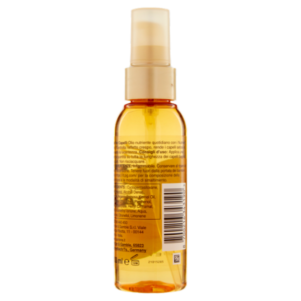 Pantene Nutri Pro-V Olio Infuso di Argan Lisci Effetto Seta 100 ml