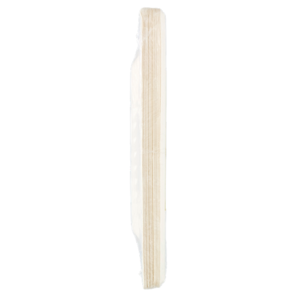 Consilia Piatti Quadrati in Fibra Vegetale Bianchi 20x20 cm 15 pezzi