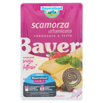 Bayernland Scamorza Affumicata Formaggio a Fette 100 g