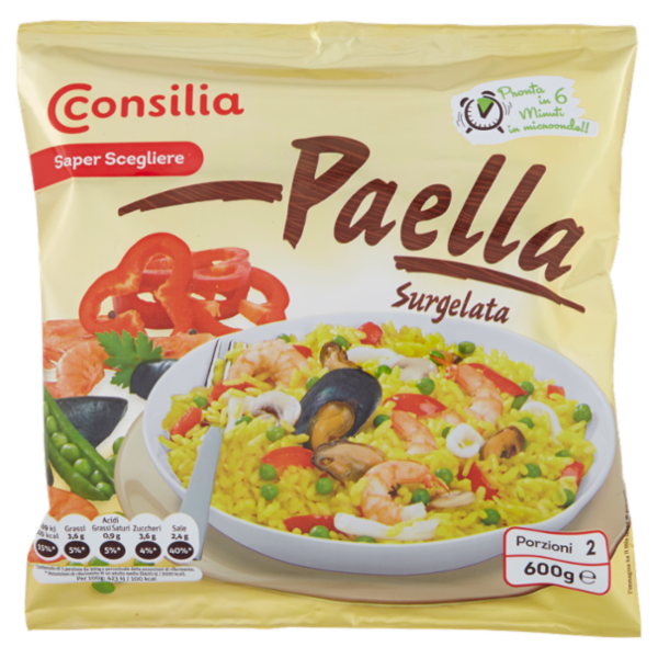 Consilia Saper Scegliere Paella surgelata 600 g
