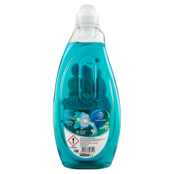 Coccolino Wonder Wash Detersivo Ultra Clean 37 Lavaggi 1480 ml