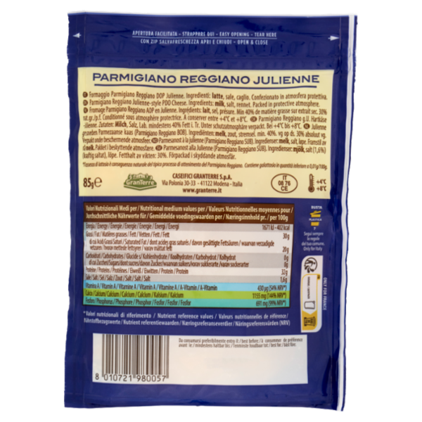 Parmareggio Parmigiano Reggiano DOP Julienne 85 g
