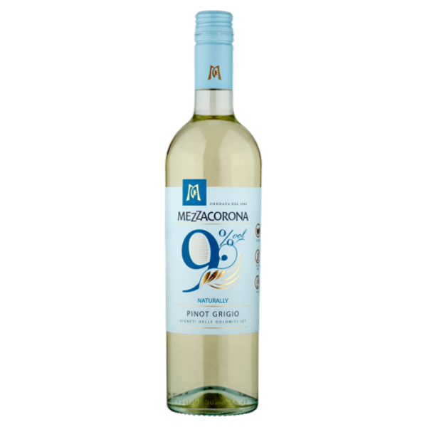 Mezzacorona 9% vol Pinot Grigio Vigneti delle Dolomiti IGT 75 cl