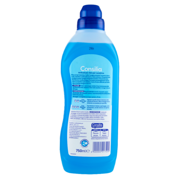 Consilia Anticalcare per Lavatrice Gel 750 ml