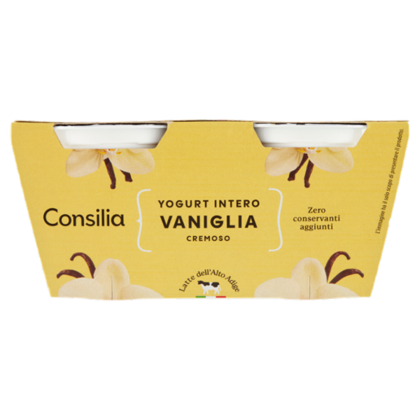 Consilia Yogurt Intero Vaniglia 2x125 g