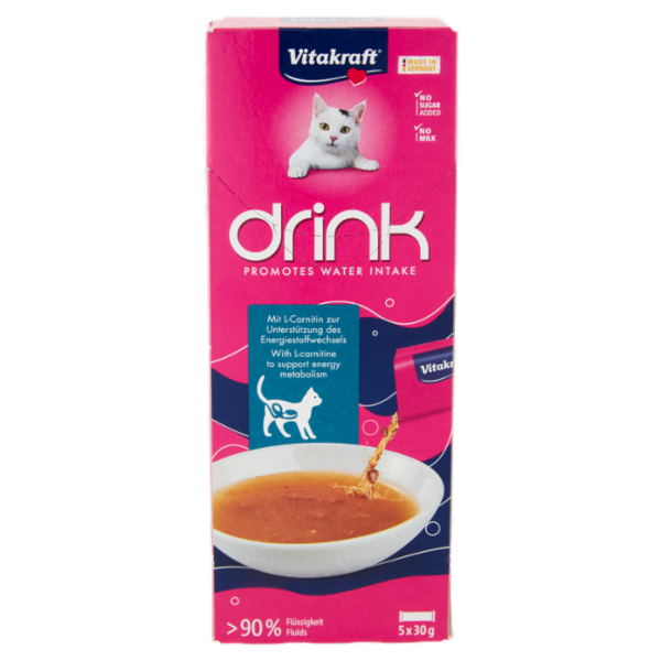 Vitakraft drink salmone + L-Carnitin 5 x 30 g