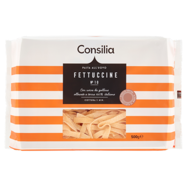 Consilia Pasta all'Uovo Fettuccine N° 10 500 g