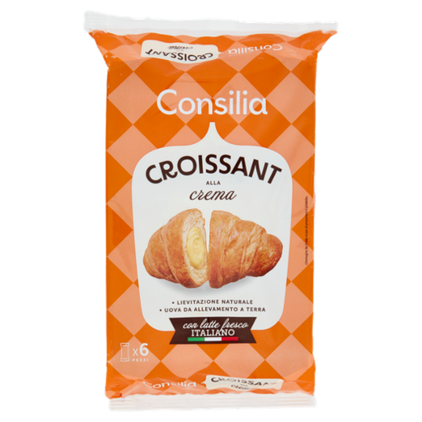 Consilia Croissant alla Crema 6 x 50 g