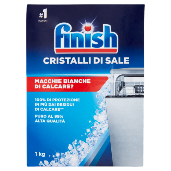 Finish Cristalli di Sale cura lavastoviglie 1000 g