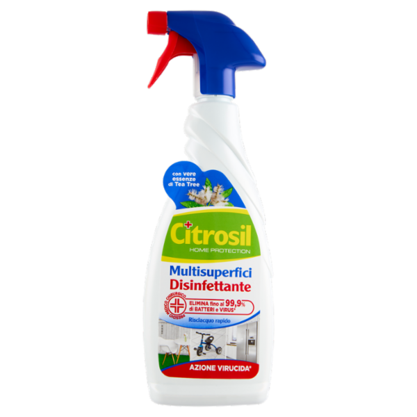 Citrosil Home Protection Multisuperficie Disinfettante con vere essenze di Tea Tree 650 ml