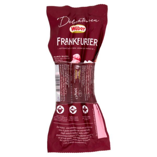 Wüber Delicatessen Frankfurter 200 g