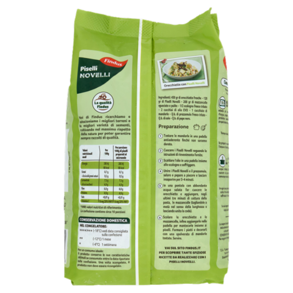 Findus Piselli Novelli 1000 g