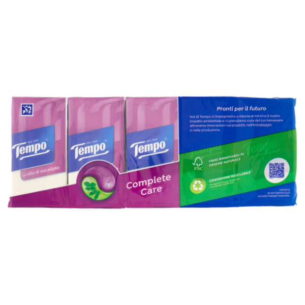 Tempo Complete Care Fazzoletti 4 veli 10 pz