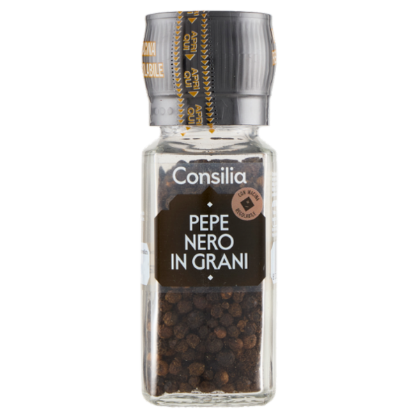 Consilia Pepe Nero in Grani con Macinello 48 g