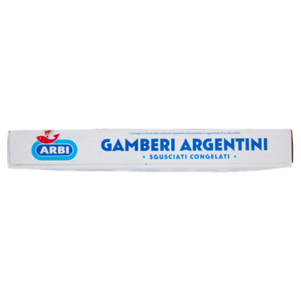 Arbi Gamberi Argentini Sgusciati Congelati Pezzatura XXL 250 g