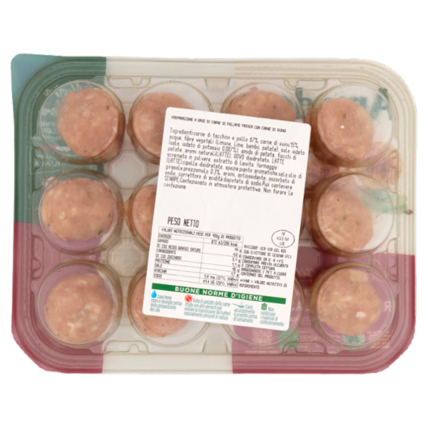 Amadori Polpettine Ricetta Classica 0,240 kg