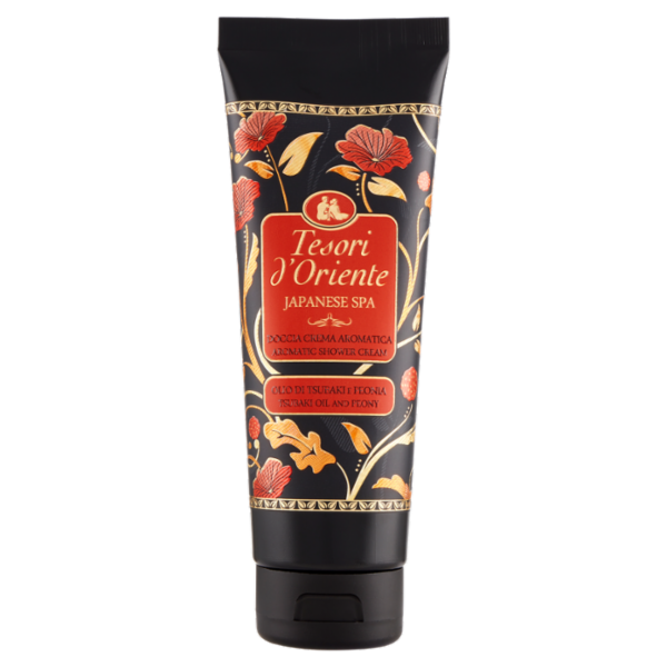 Tesori d'Oriente Japanese Spa Doccia Crema Aromatica Olio di Tsubaki e Peonia 250 ml