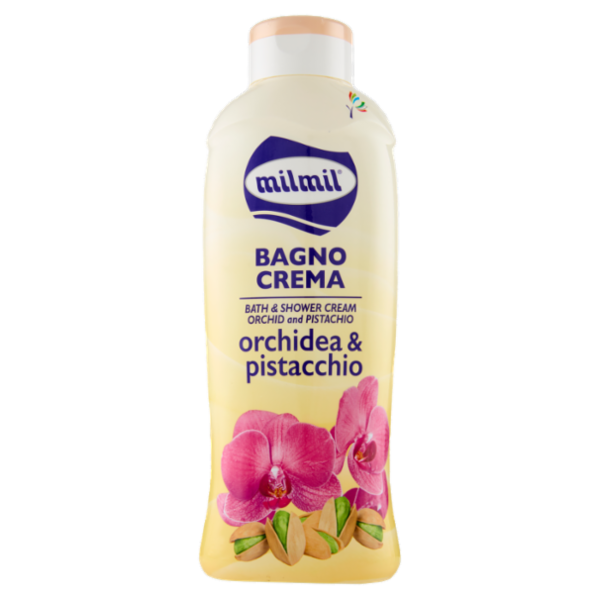 milmil Bagno Crema orchidea & pistacchio 1000 ml