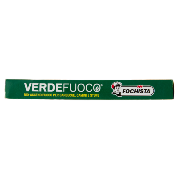 Fochista Verdefuoco Bio-Accendifuoco per Barbecue, Camini e Stufe Cubetti 48 pz