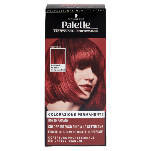 Palette Pantone 18-1658 Pompeian Red Rosso Ramato