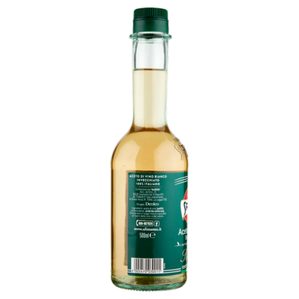 Sasso Aceto di Vino Bianco Invecchiato Riserva 500 ml