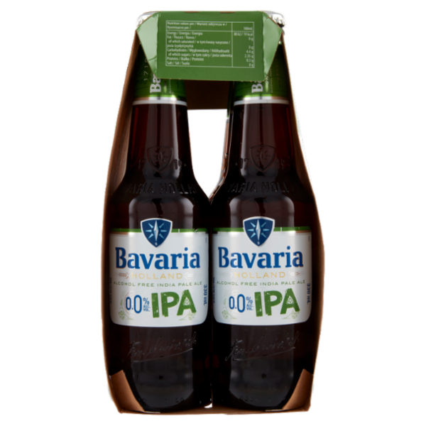 Bavaria 0.0% Birra Analcolica IPA bott.6x330ml