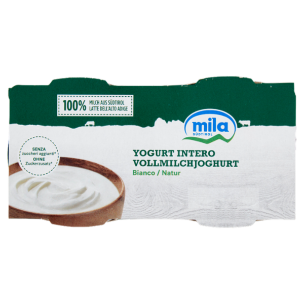 mila Yogurt Intero Bianco 2 x 125 g